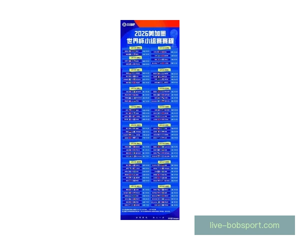 2026世界杯赛程全面解析 各大球队备战与赛事看点汇总